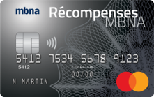 MBNA : MastercardMD Platine PlusMD récompenses MBNA